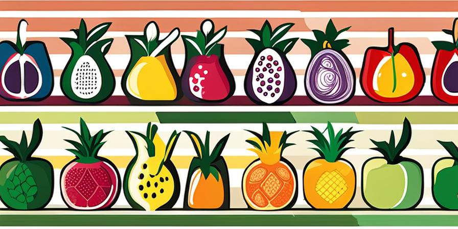 Bolsas de fruta reutilizables, coloridas y ecológicas