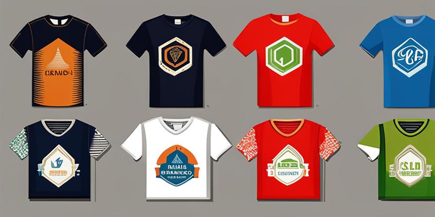 Camisetas recicladas en colores y diseños variados