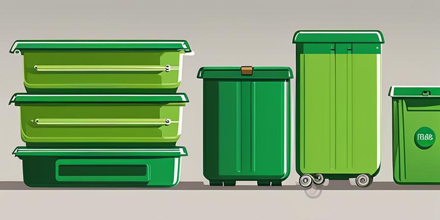 Persona reciclando papel en contenedor verde